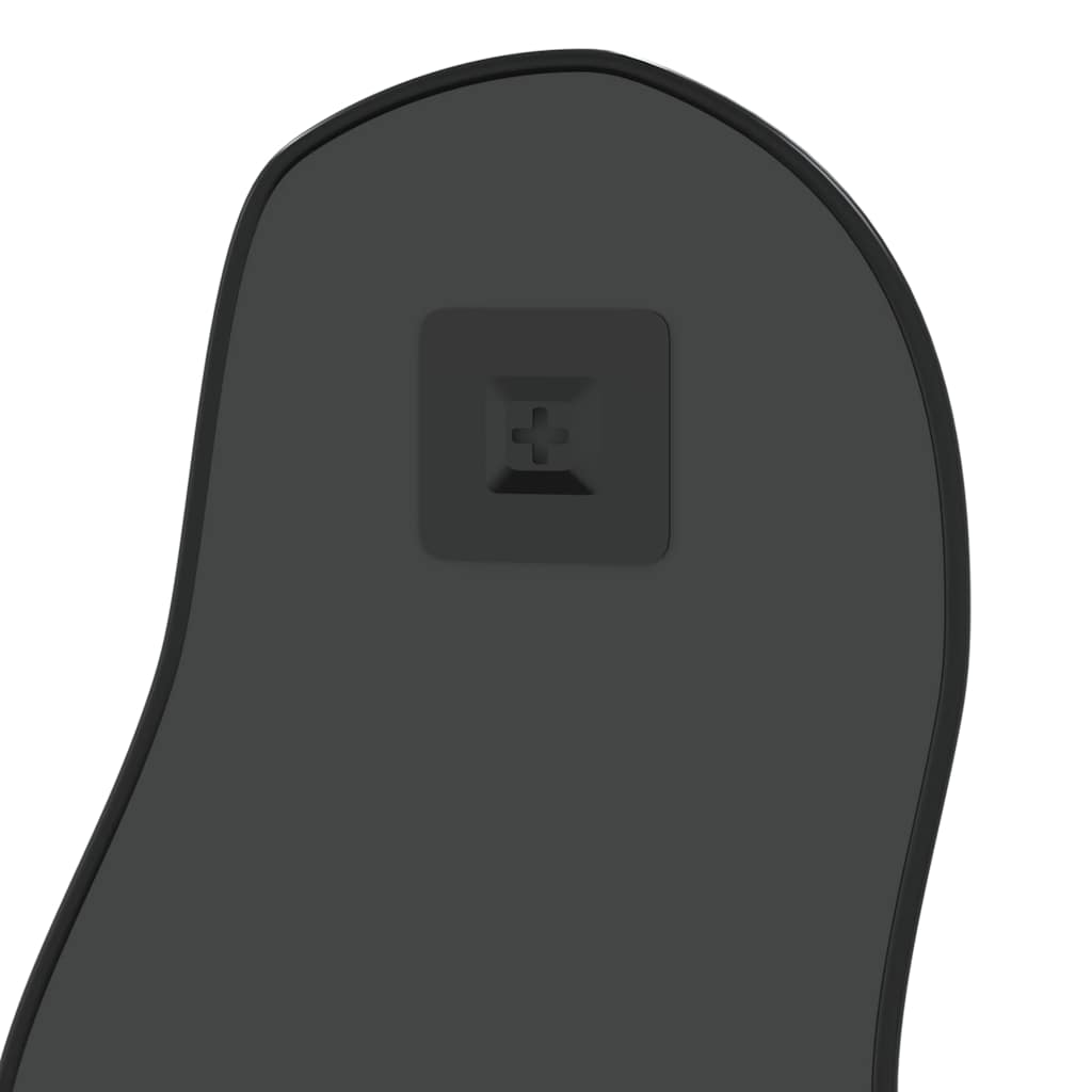 vidaXL Wall Mirror Black 70x30 cm 5