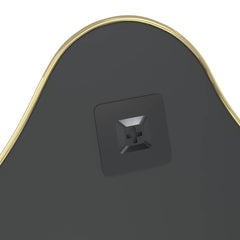 vidaXL Wall Mirror Gold 50x40 cm 5