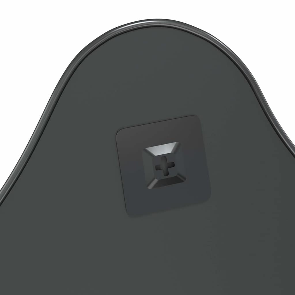 vidaXL Wall Mirror Black 50x40 cm 5