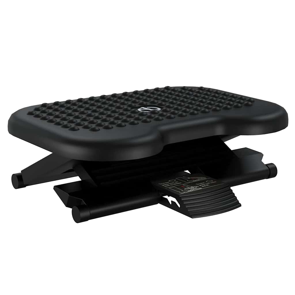 vidaXL Footrest Black 46x34.5x11 cm 6