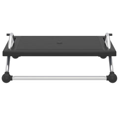 vidaXL Footrest Black 45x40x13.5 cm 4