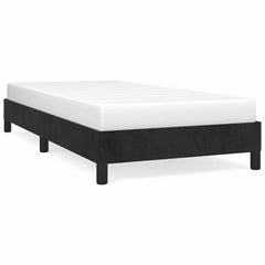 Bed Frame without Mattress Double Velvet