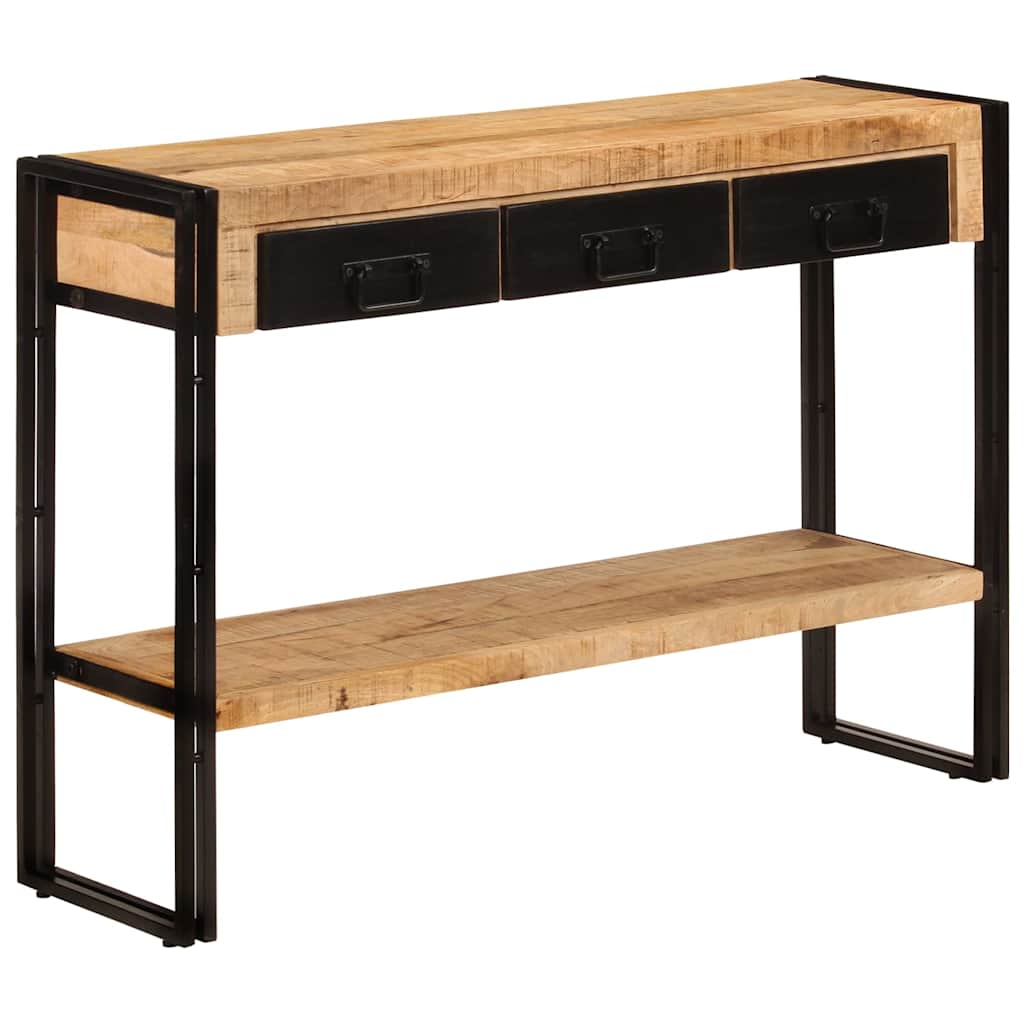 Console Table 110x30x76 cm Solid Wood Mango Solid mango wood