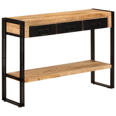 Console Table 110x30x76 cm Solid Wood Mango Solid mango wood