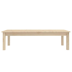 814234 vidaXL Coffee Table 110x50x30 cm Solid Wood Pine 4