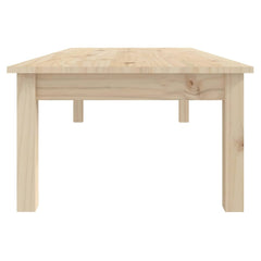 814234 vidaXL Coffee Table 110x50x30 cm Solid Wood Pine 5