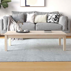 814234 vidaXL Coffee Table 110x50x30 cm Solid Wood Pine 3