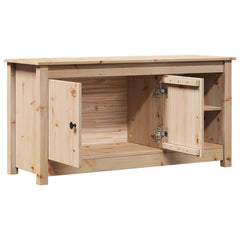 TV Cabinet 103x36,5x52 cm Solid Wood Pine Natural