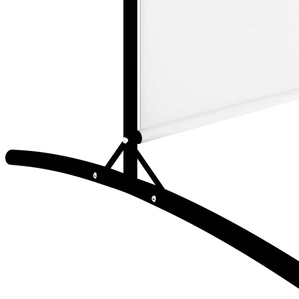 vidaXL 5-Panel Room Divider White 433x180 cm Fabric 6