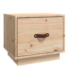 vidaXL Bedside Cabinet | Pine | Solid pinewood | Small | Bedside Cabinet 2