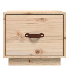 vidaXL Bedside Cabinet | Pine | Solid pinewood | Small | Bedside Cabinet 5
