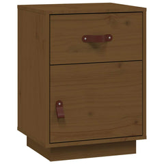 vidaXL Bedside Cabinet | Honey brown 2