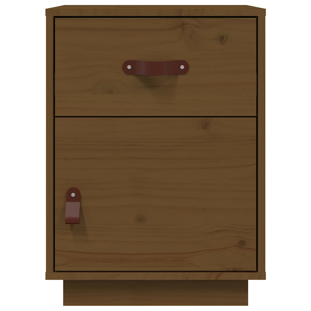 vidaXL Bedside Cabinet | Honey brown 5