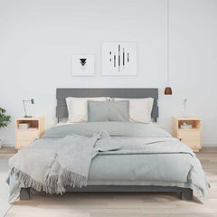 vidaXL Bedside Cabinets 40x34x55 cm Solid Wood Pine