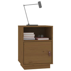 vidaXL Bedside Cabinets 2 pcs Honey Brown 40x34x55 cm Solid Wood Pine 4