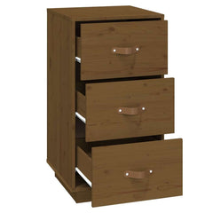 vidaXL Bedside Cabinet | Honey Brown | Solid Pine Wood | 40x40x75 cm 6