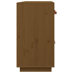 Sideboard 98,5x40x75 cm Solid Wood Pine Honey brown