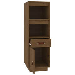 vidaXL Highboard Honey Brown 34x40x108,5 cm Solid Wood Pine 6