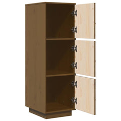 vidaXL Highboard Honey Brown 34x40x108.5 cm Solid Wood Pine 6