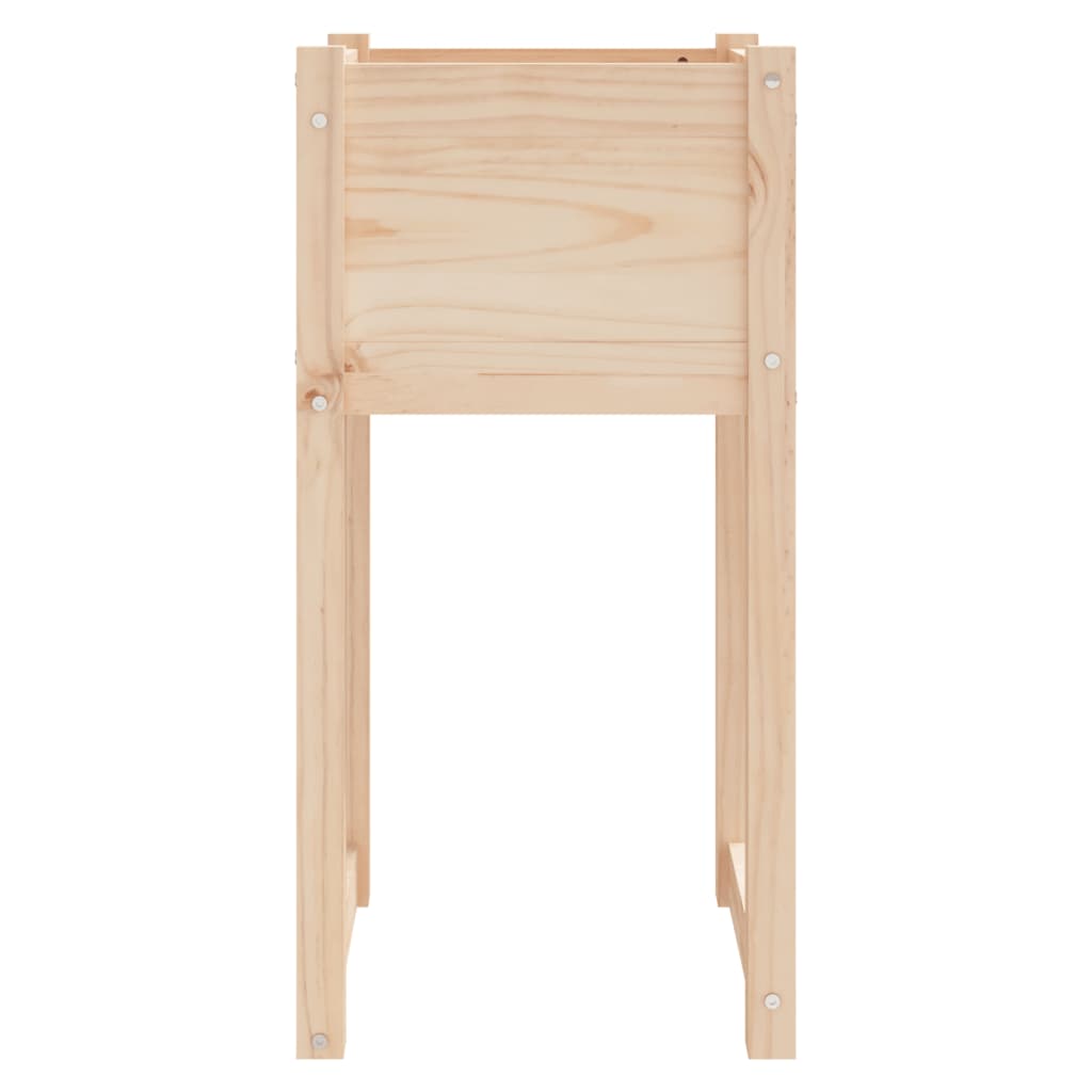 vidaXL Planters 2 pcs 40x40x81 cm Solid Wood Pine 5