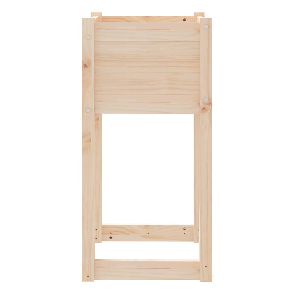 vidaXL Planters 2 pcs 40x40x81 cm Solid Wood Pine 6