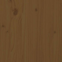 vidaXL Bar Table Honey Brown 80x80x110 cm Solid Wood Pine 6