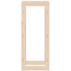 vidaXL Firewood Rack 41x25x100 cm Solid Wood Pine 5
