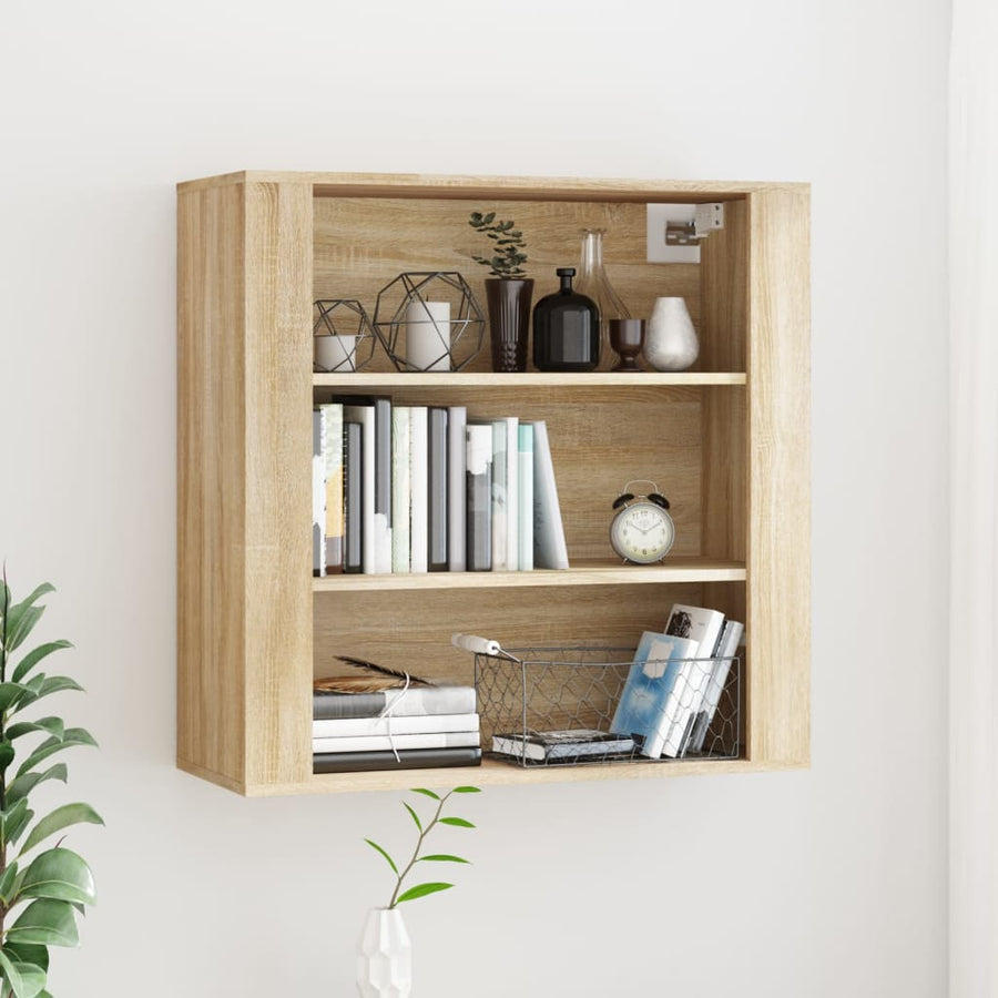 Wall Cabinet Sonoma Oak Engineered Wood