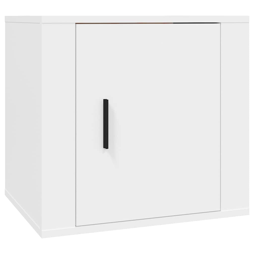 vidaXL Bedside Cabinet | Set of 2 | White | Engineered wood | Medium 5