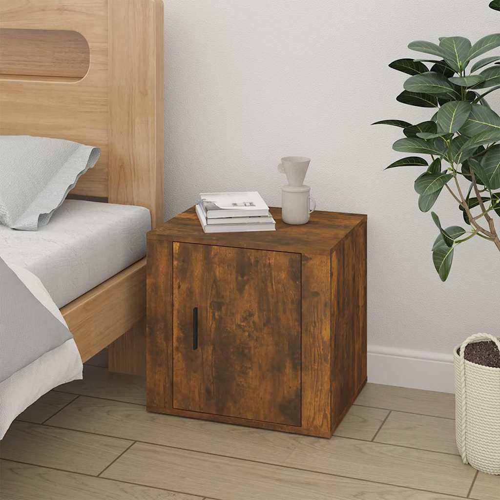 vidaXL Bedside Cabinet | Set of 2 | Smoked Oak | Engineered wood | Medium 3