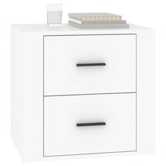 vidaXL Bedside Cabinet White 50x39x47 cm 4