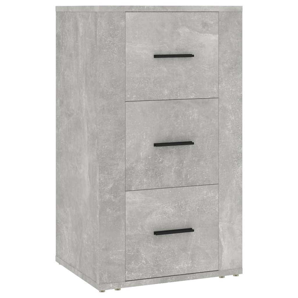 vidaXL Sideboard Concrete Grey 40x33x70 cm Engineered Wood 2