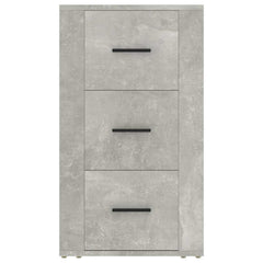 vidaXL Sideboard Concrete Grey 40x33x70 cm Engineered Wood 3