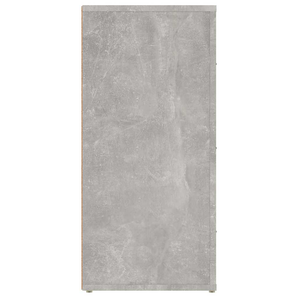 vidaXL Sideboard Concrete Grey 40x33x70 cm Engineered Wood 5