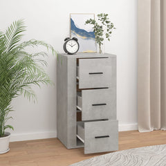 vidaXL Sideboard Concrete Grey 40x33x70 cm Engineered Wood 6