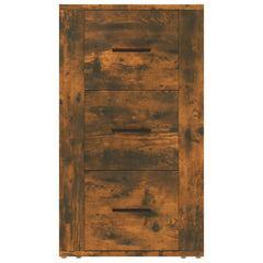 vidaXL Sideboard Smoked Oak 40x33x70 cm Engineered Wood 3