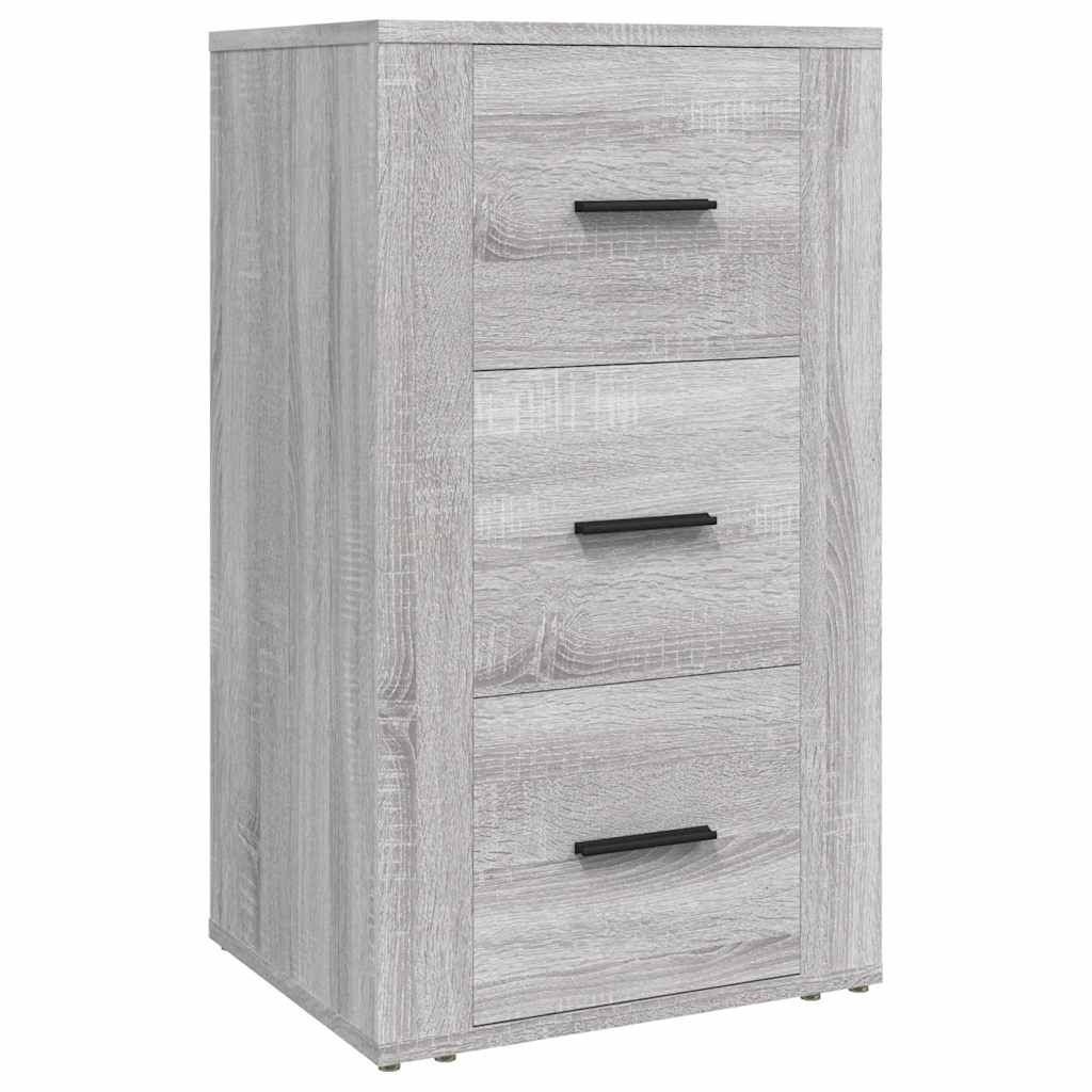 vidaXL Sideboard Grey Sonoma 40x33x70 cm Engineered Wood 2