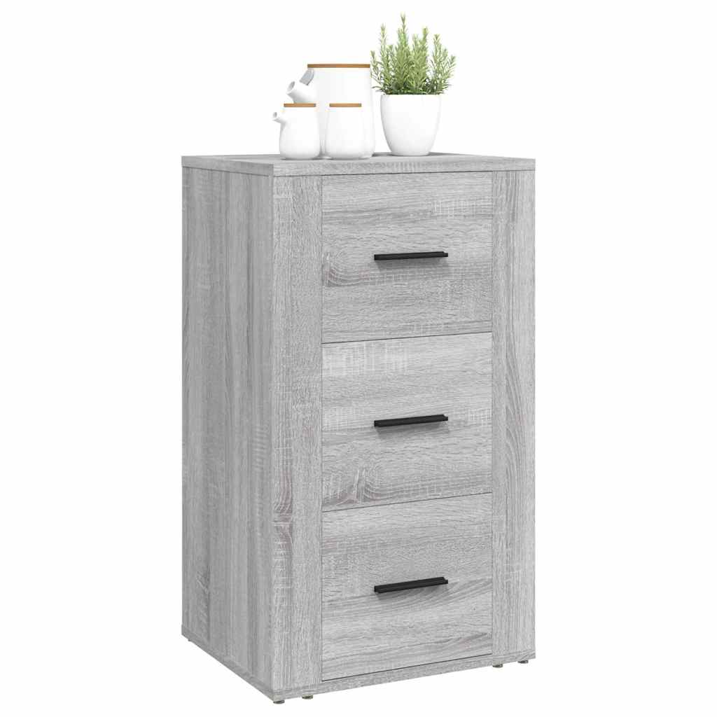 vidaXL Sideboard Grey Sonoma 40x33x70 cm Engineered Wood 5