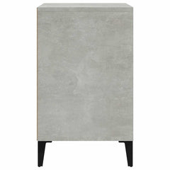 vidaXL Shoe Cabinet | Concrete Grey | Engineered wood | Compact | Shoe Cabinet 4