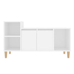 vidaXL TV Cabinet White 100x35x55 cm Engineered Wood 5