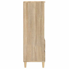 vidaXL Highboard Sonoma Oak 40x36x110 cm Engineered Wood 5
