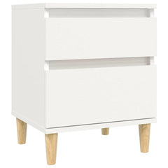 vidaXL Bedside Cabinet | Set of 2 | White 5