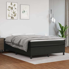 vidaXL Box Spring Bed Frame Single Faux Leather