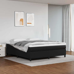 vidaXL Box Spring Bed Frame Single Faux Leather