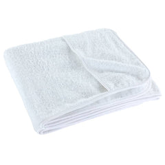 vidaXL Beach Towels 4 pcs White 60x135 cm Fabric 400 GSM 5
