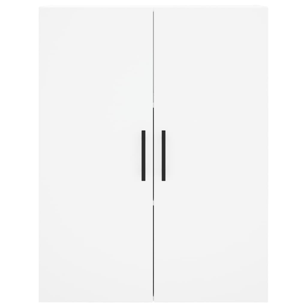 Highboard 69.5x34x180 cm Engineered Wood 2 Wood Doors White