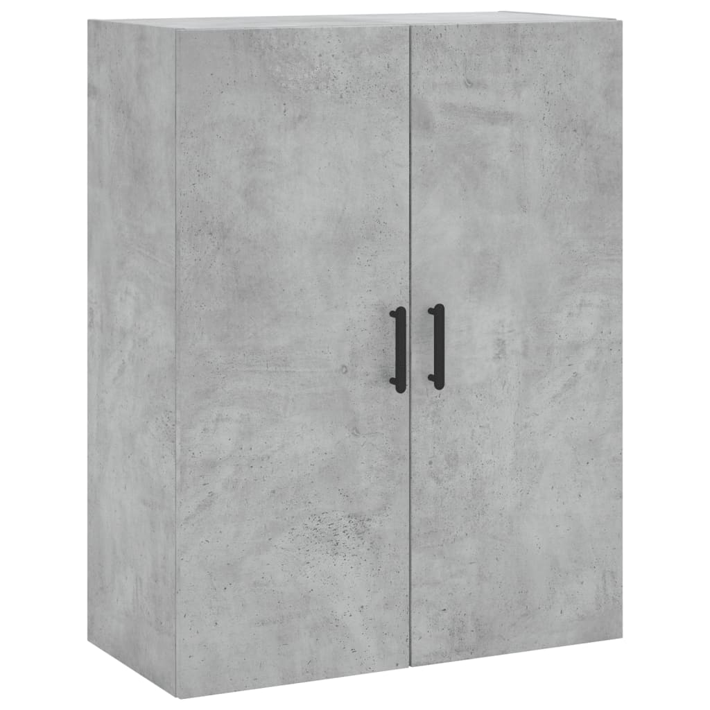 vidaXL Highboard Concrete Grey 69,5x34x180 cm Engineered Wood 4