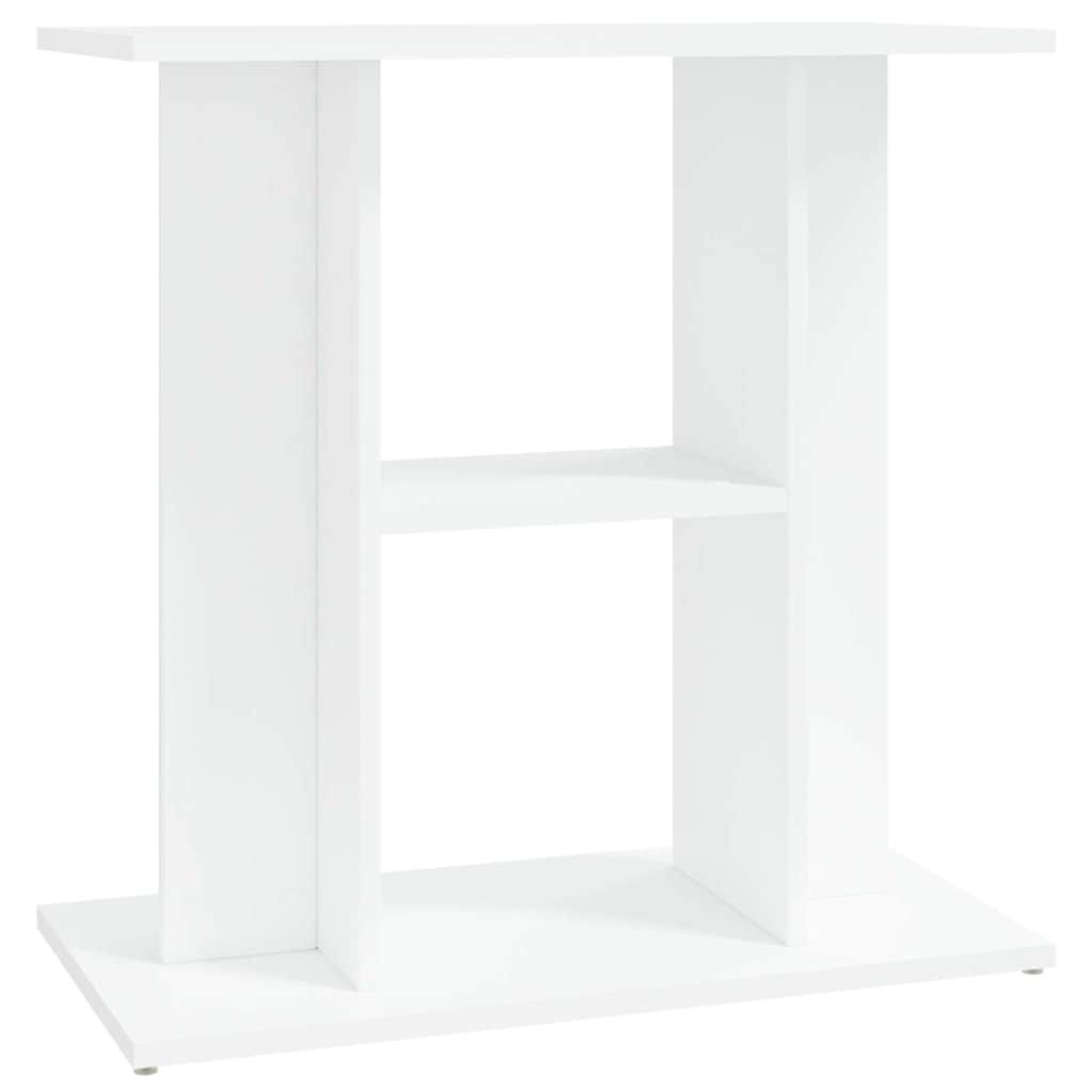 vidaXL Aquarium Stand White 60x30x60 cm Engineered Wood 2