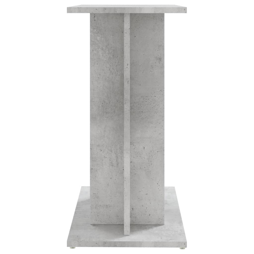 vidaXL Aquarium Stand Concrete Grey 60x30x60 cm Engineered Wood 5