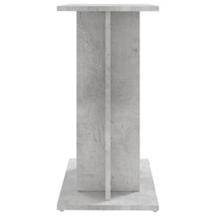 vidaXL Aquarium Stand Concrete Grey 60x30x60 cm Engineered Wood 5